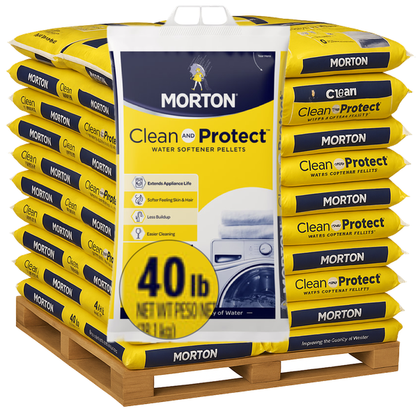 Pallet of Morton Clean & Protect